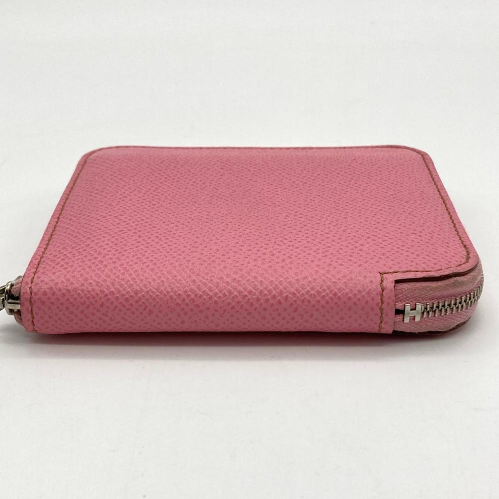 Hermès Silk'In, Pink, Leather, wallet