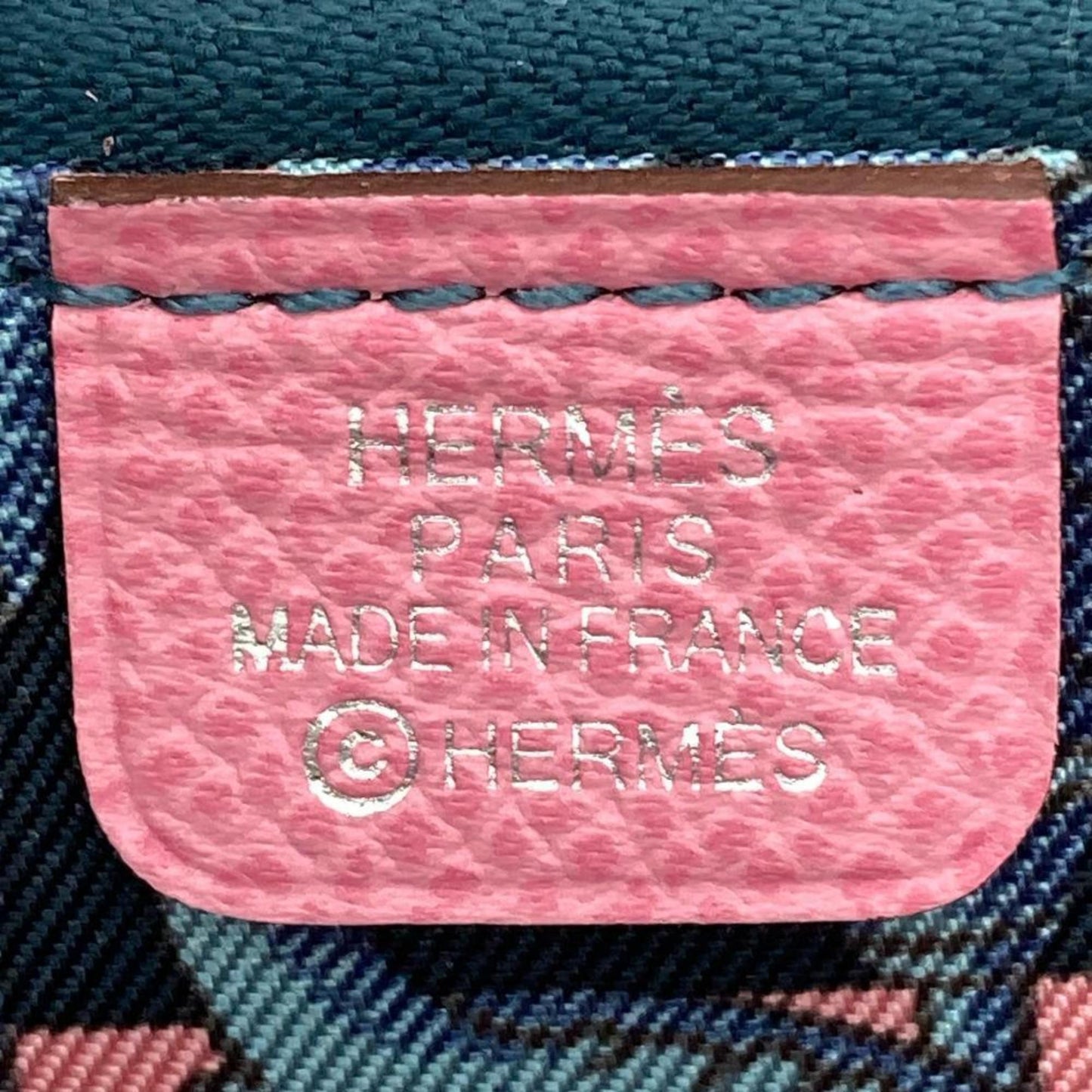 Hermès Silk'In, Pink, Leather, wallet