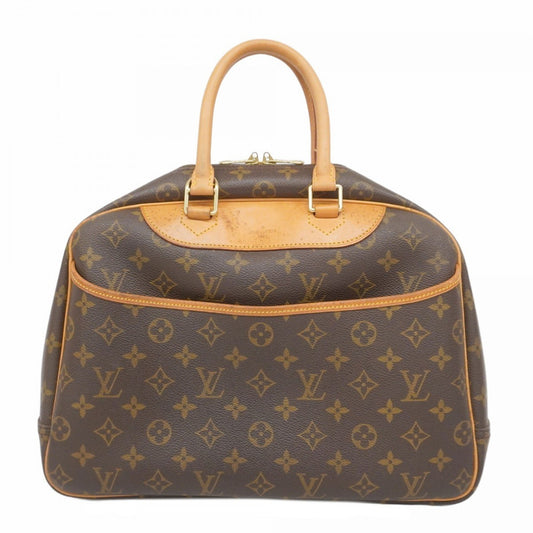 Louis Vuitton Deauville, Brown, Canvas, handbag