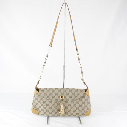 Gucci GG canvas, Brown, Canvas, shoulder