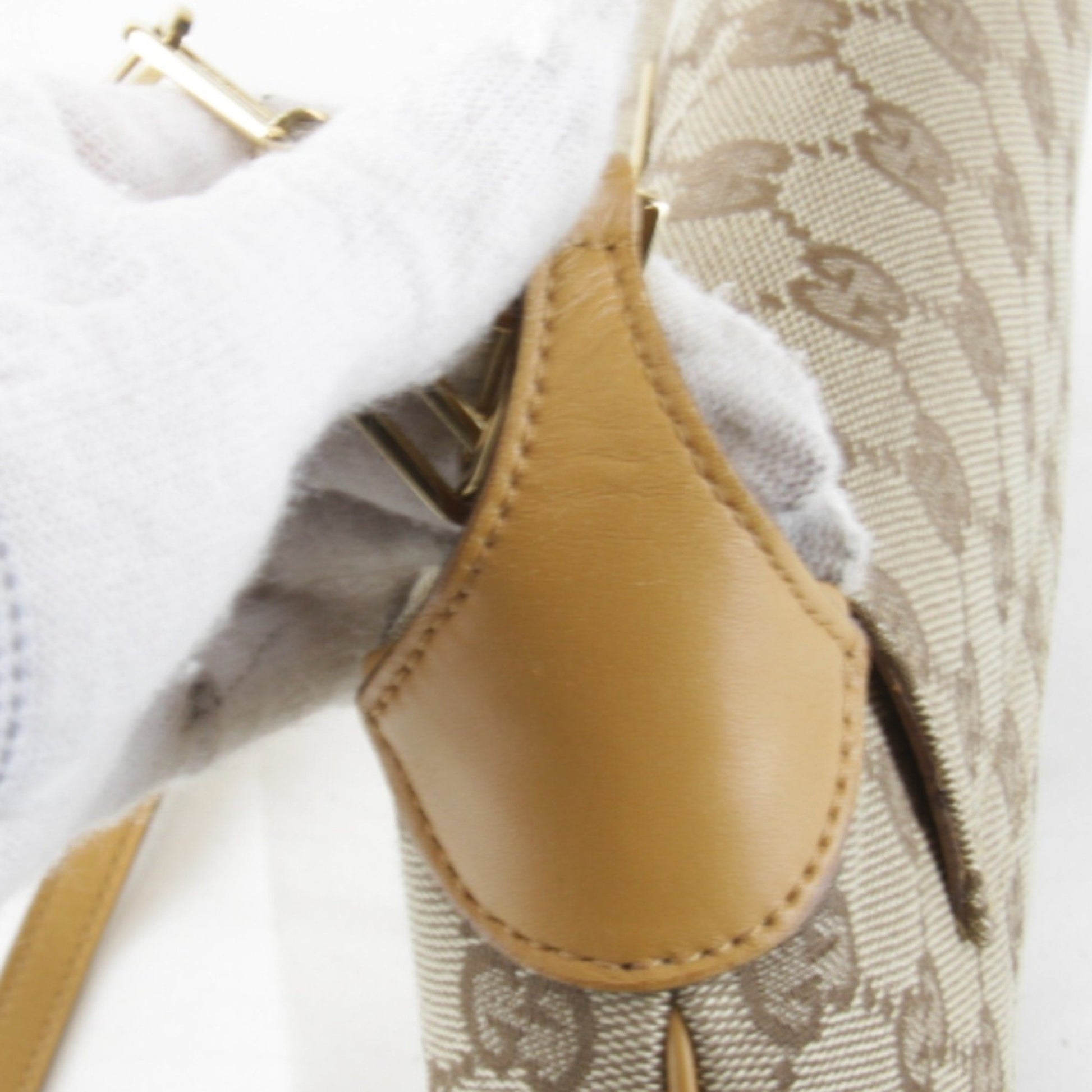 Gucci GG canvas, Brown, Canvas, shoulder