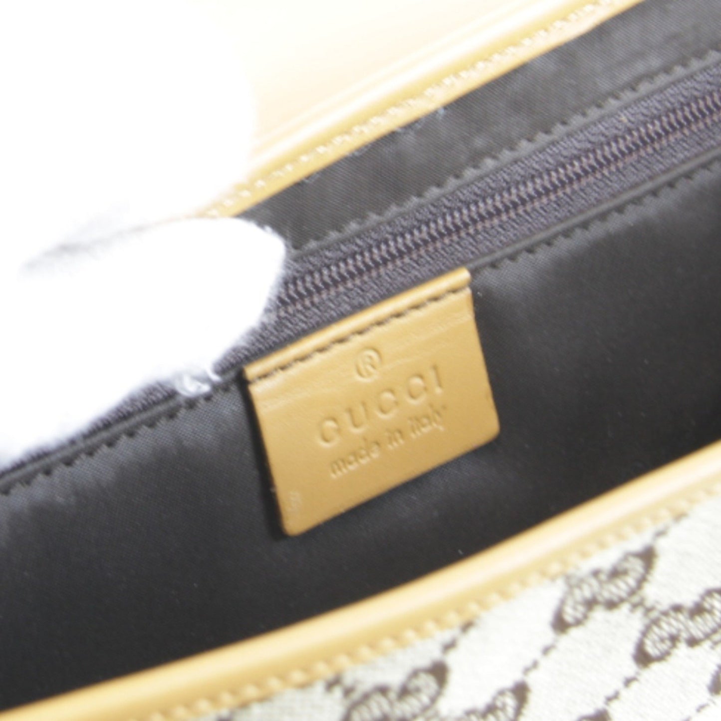 Gucci GG canvas, Brown, Canvas, shoulder