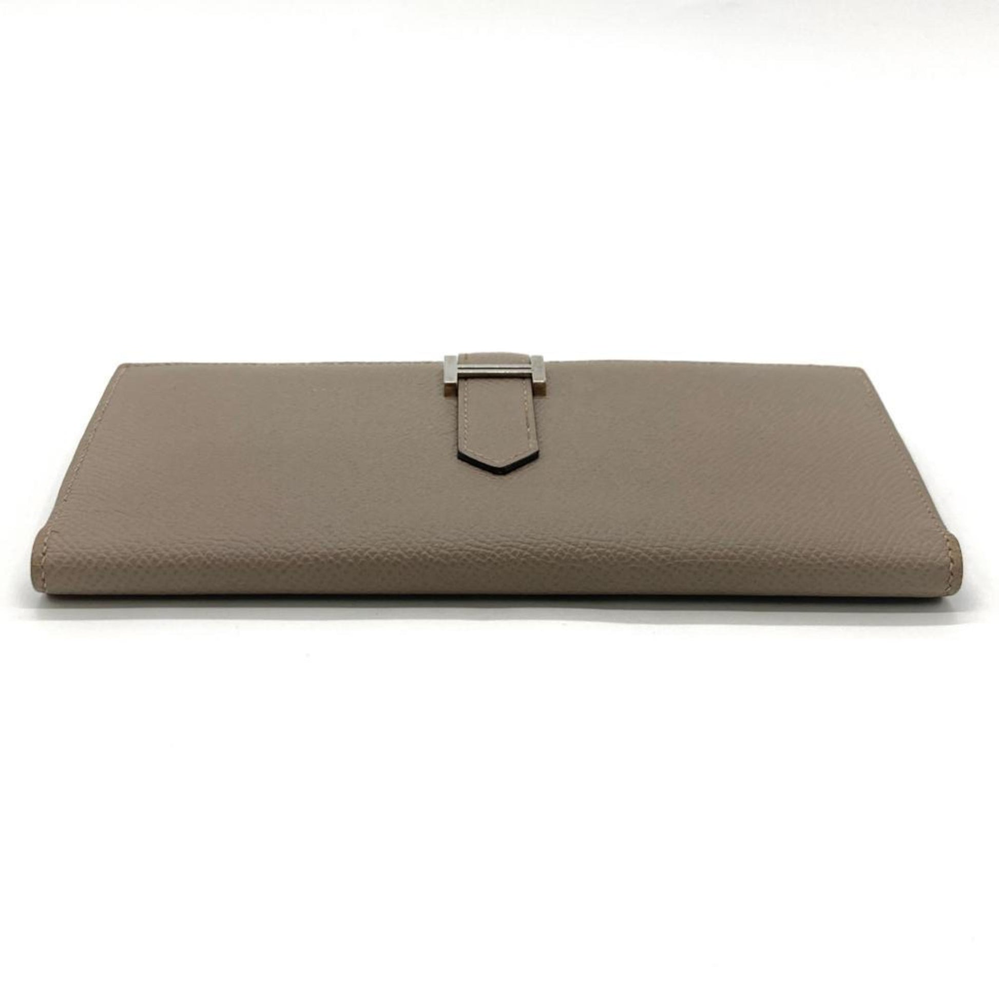 Hermès Béarn, Grey, Leather, wallet