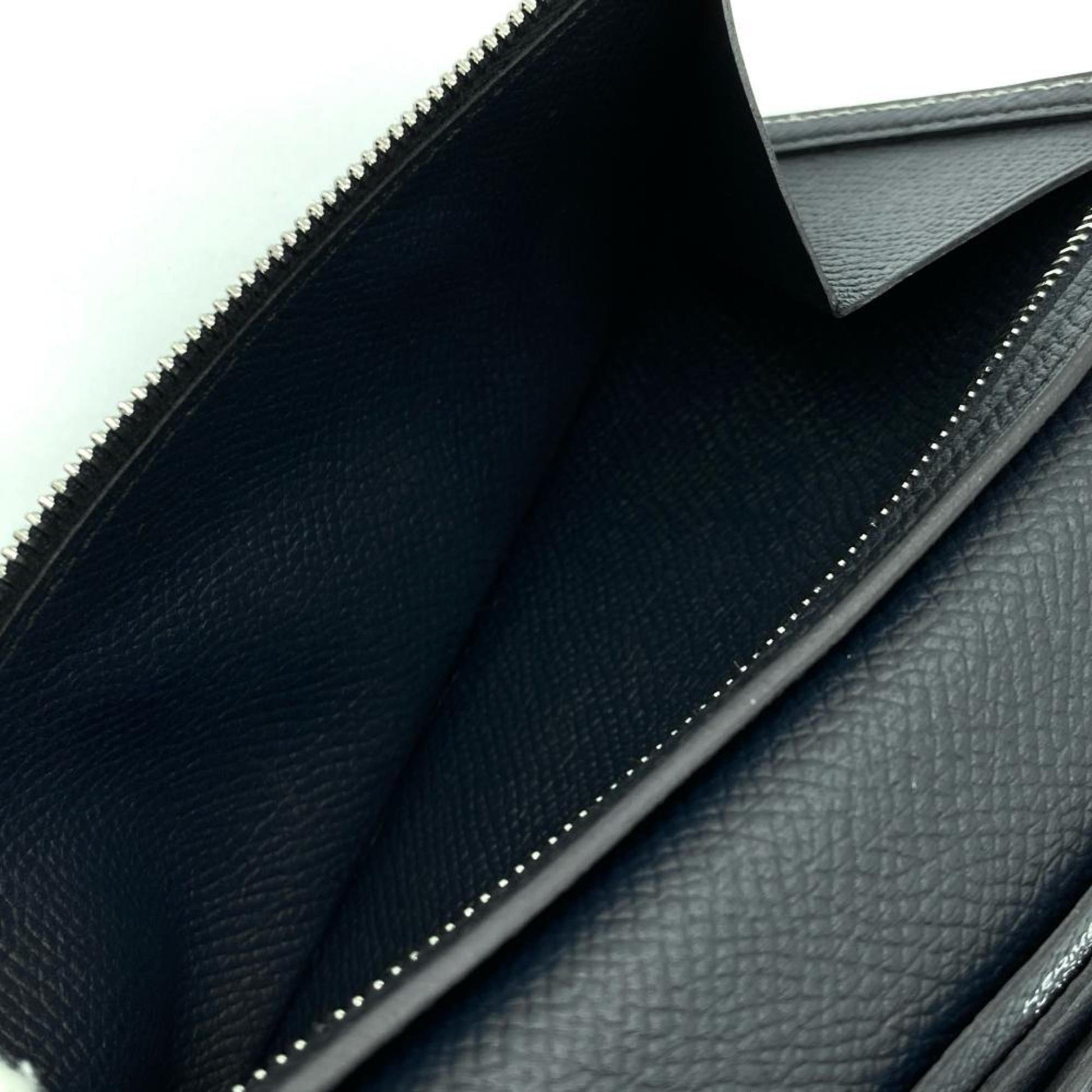 Hermès Béarn, Grey, Leather, wallet