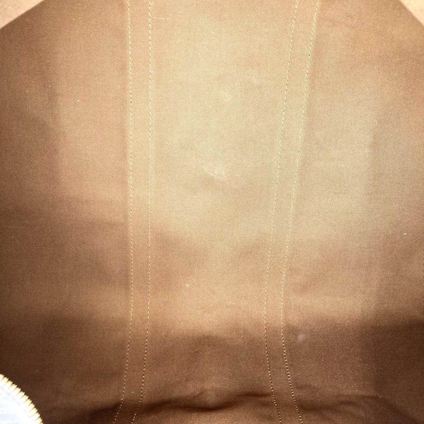 Louis Vuitton Keepall Bandoulière 60, Brown, Canvas, travel