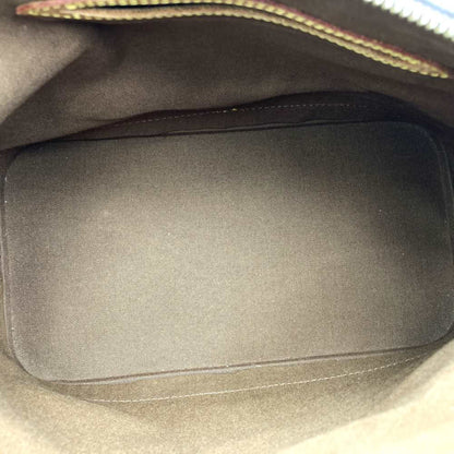 Louis Vuitton Alma, Brown, Canvas, handbag
