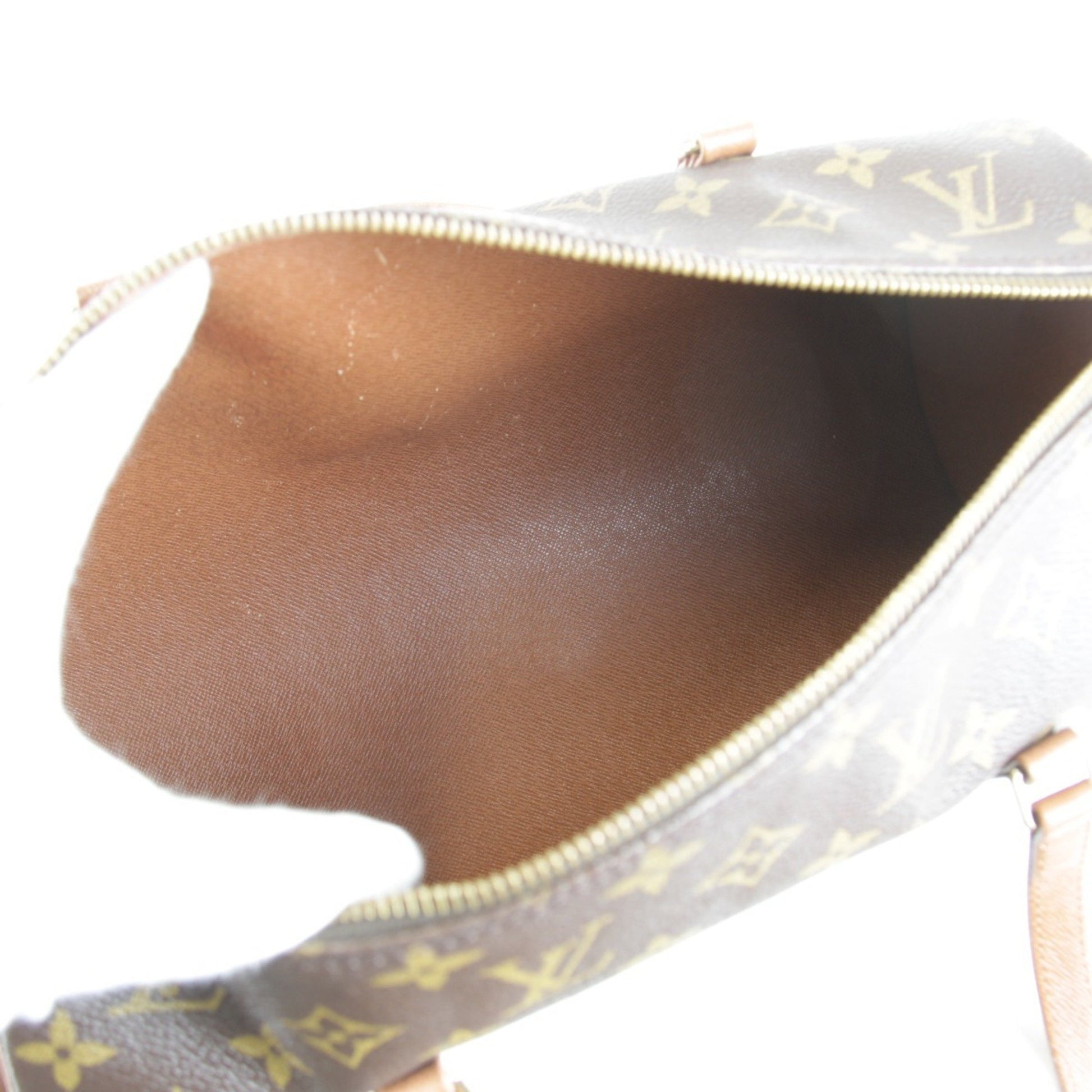Louis Vuitton Papillon 30, Brown, Canvas, handbag