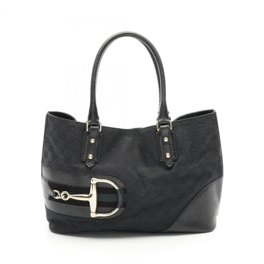 Gucci, Black, Canvas, tote