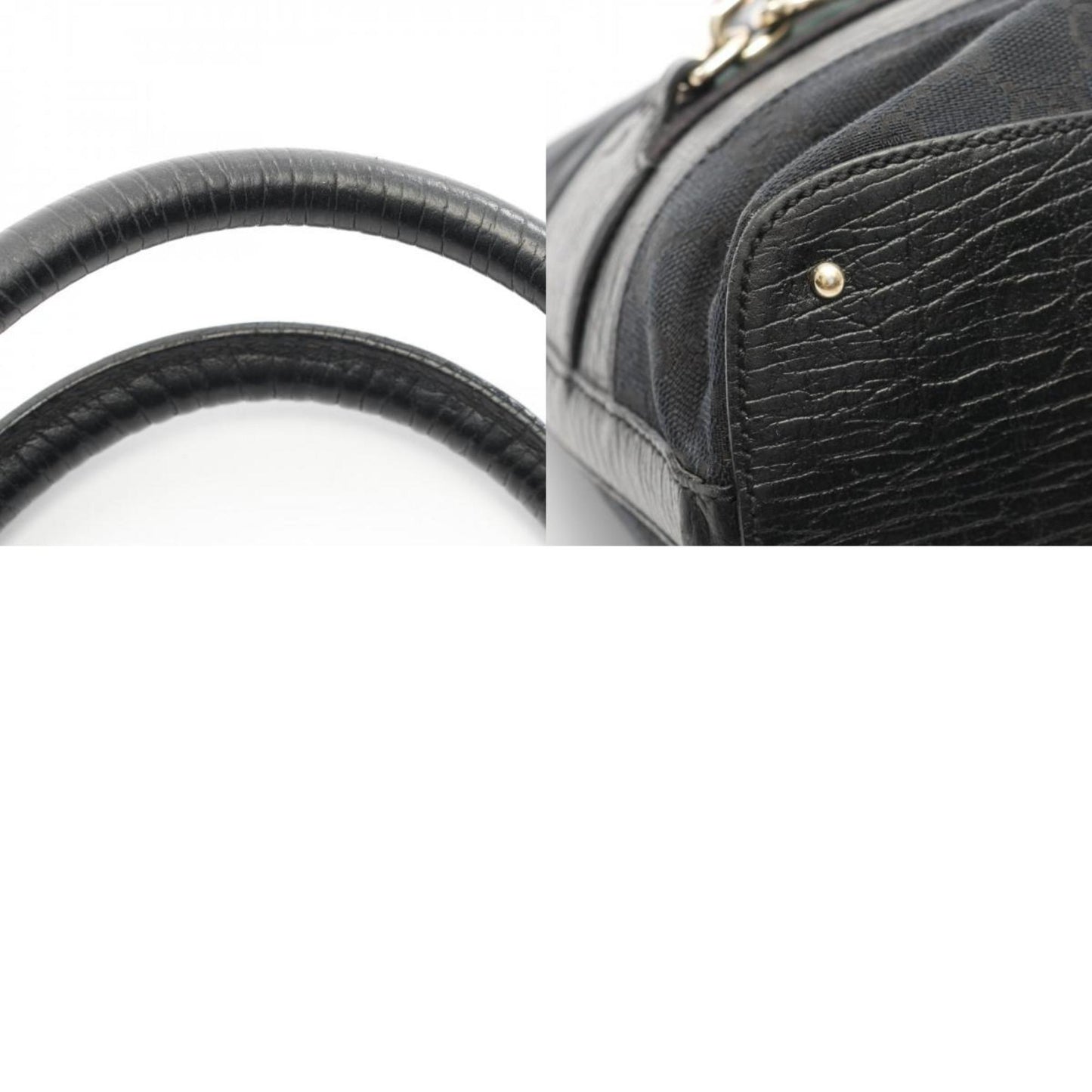 Gucci, Black, Canvas, tote