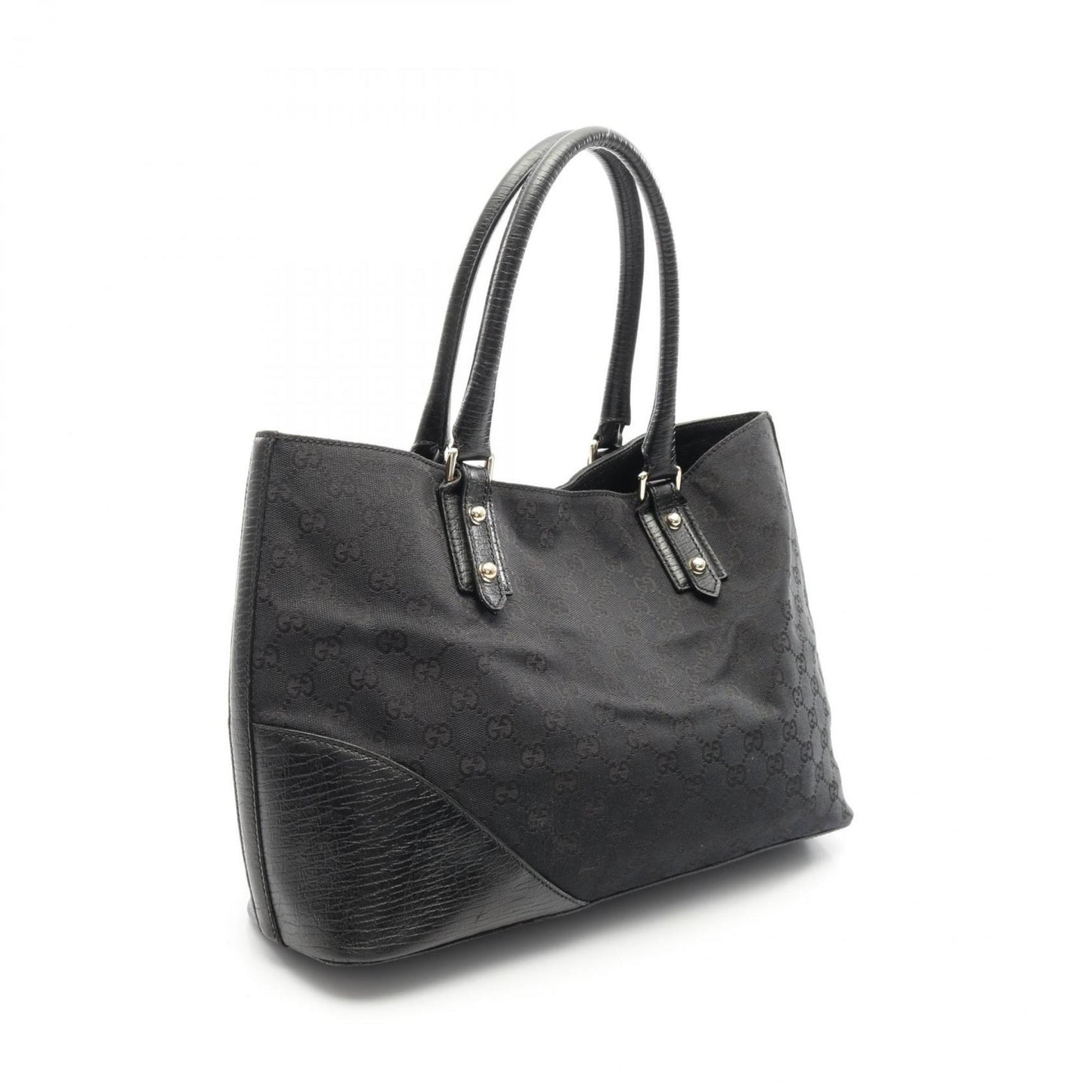 Gucci, Black, Canvas, tote