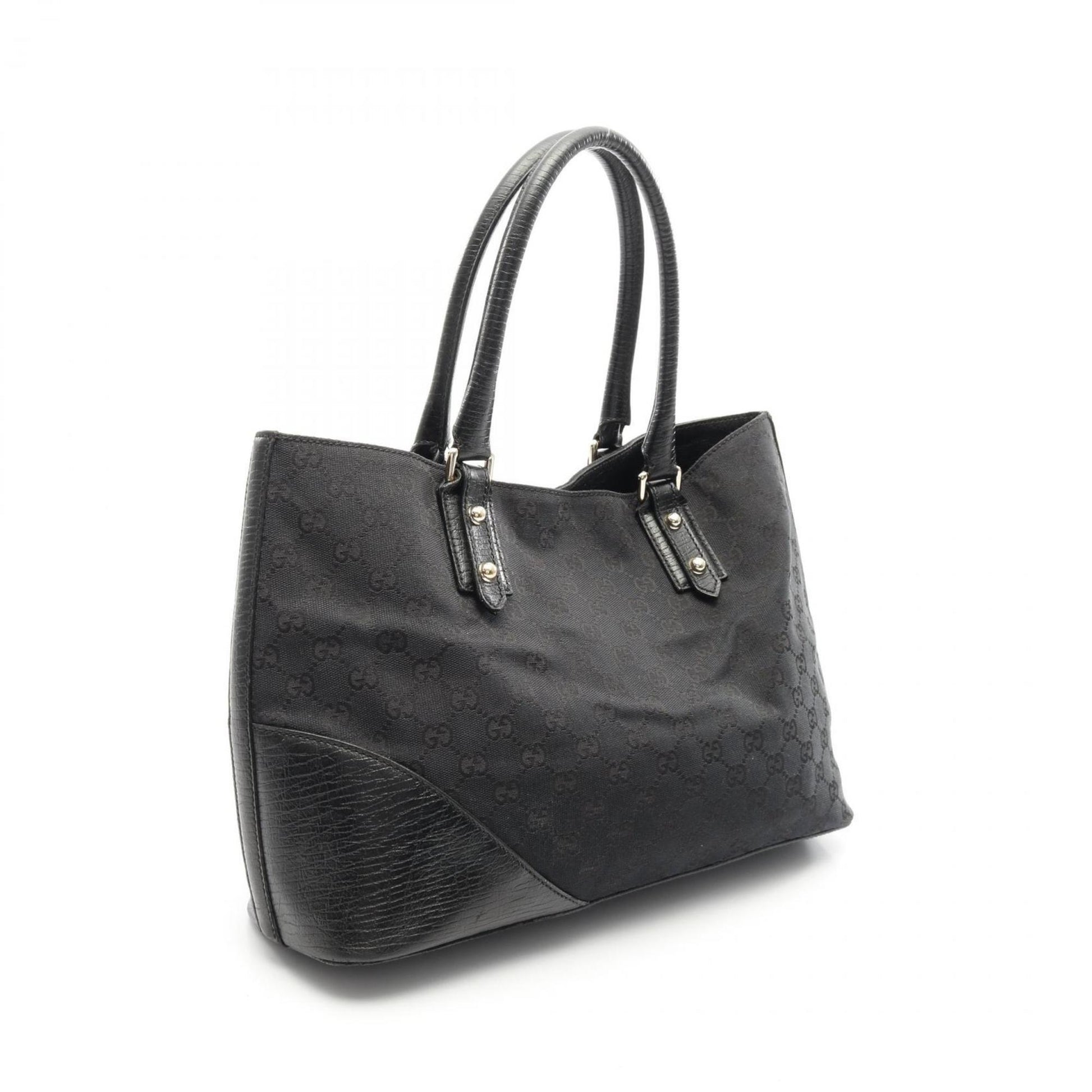 Gucci, Black, Canvas, tote