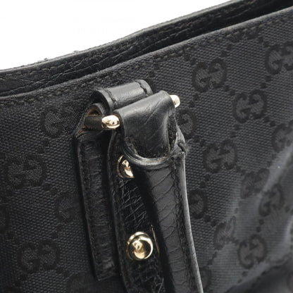 Gucci, Black, Canvas, tote