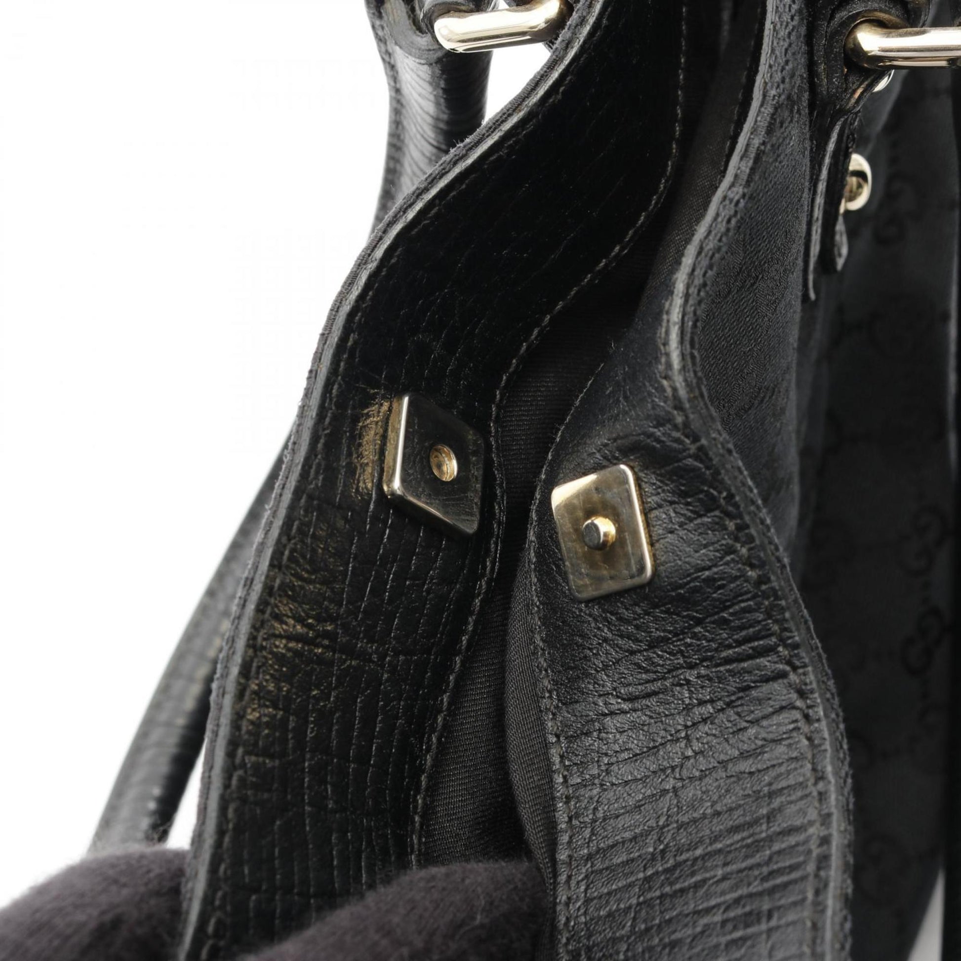 Gucci, Black, Canvas, tote