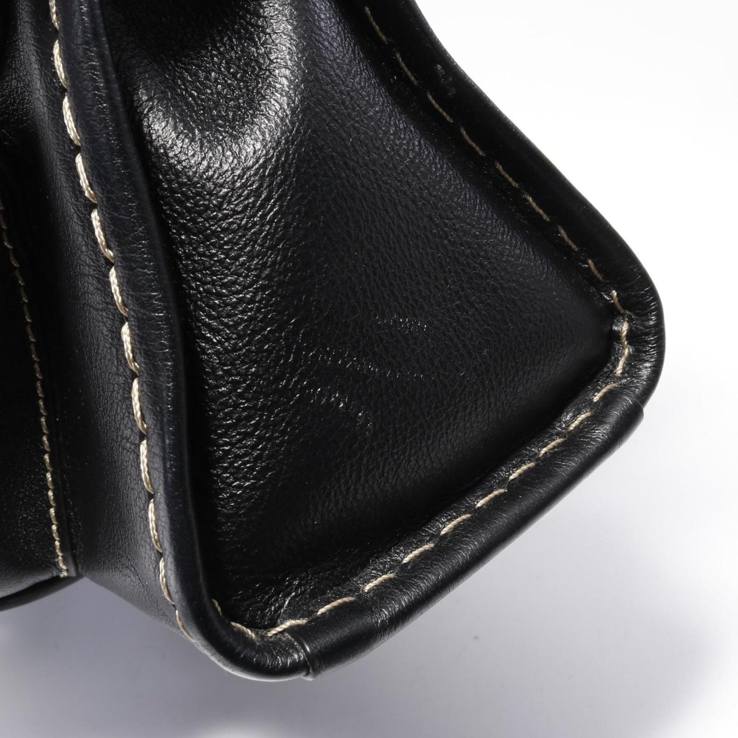 Chloé Edith, Black, Leather, handbag