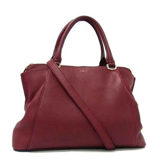 Cartier C de cartier, Burgundy, Leather, tote