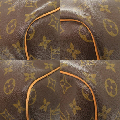 Louis Vuitton Keepall Bandoulière 60, Brown, Canvas, travel