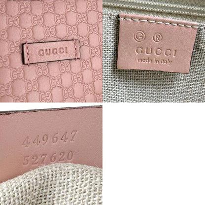 Gucci Dome, Pink, Leather, tote