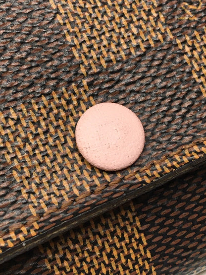 Louis Vuitton Porte Cles Fortune Bag Charm and Key Holder Leather, BROWN, CANVAS, Charms and Keychains