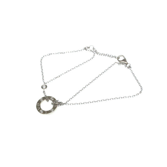 Cartier Love, Silver, White Gold, bracelet