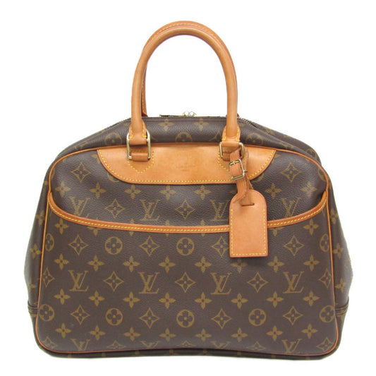 Louis Vuitton Deauville, Brown, Canvas, handbag