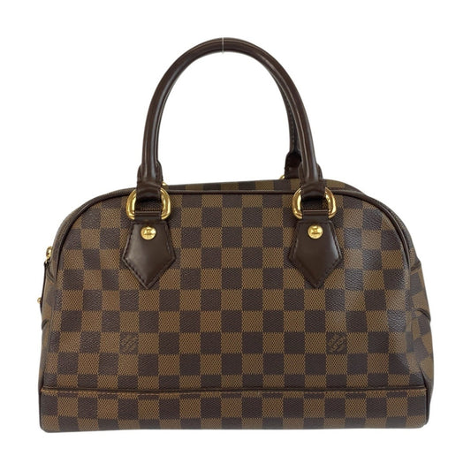 Louis Vuitton Duomo, Brown, Canvas, handbag
