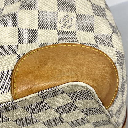 Louis Vuitton Hampstead, White, Canvas, tote