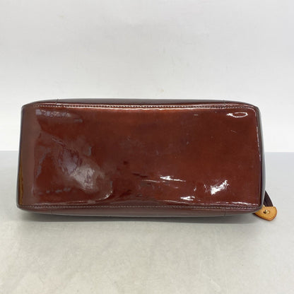 Louis Vuitton Rosewood, Burgundy, Patent Leather, handbag