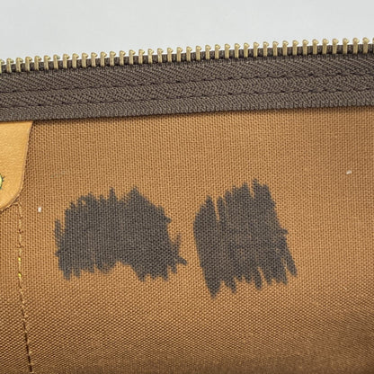 Louis Vuitton Keepall Bandouliere 55, Brown, Canvas, travel