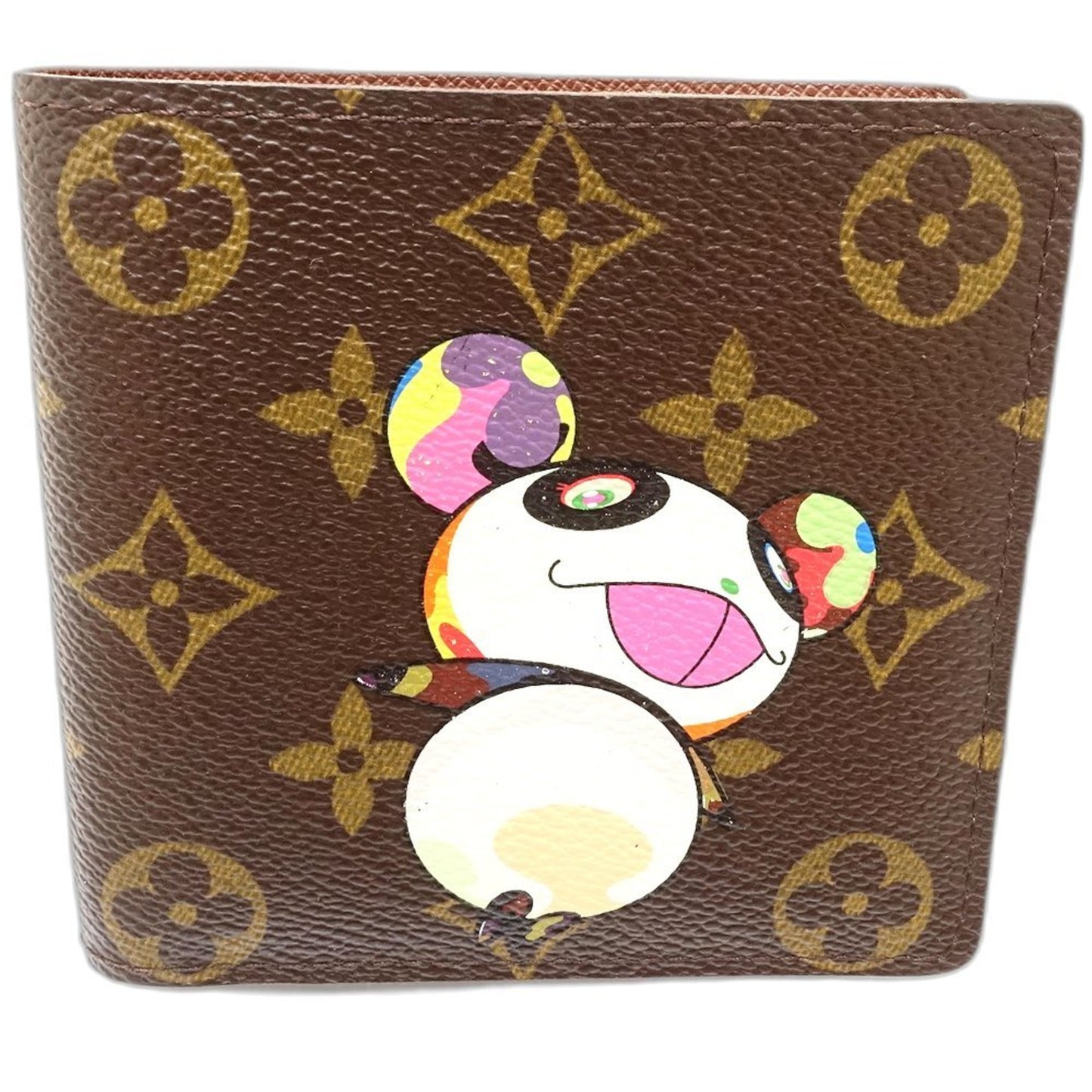 Louis Vuitton Marco, Brown, Canvas, wallet