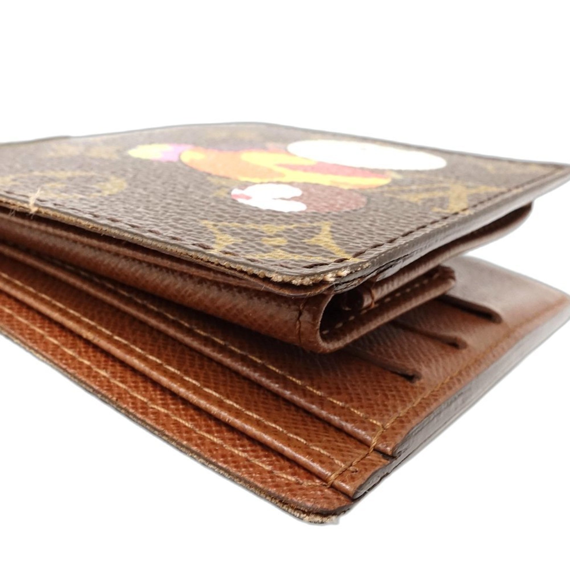 Louis Vuitton Marco, Brown, Canvas, wallet