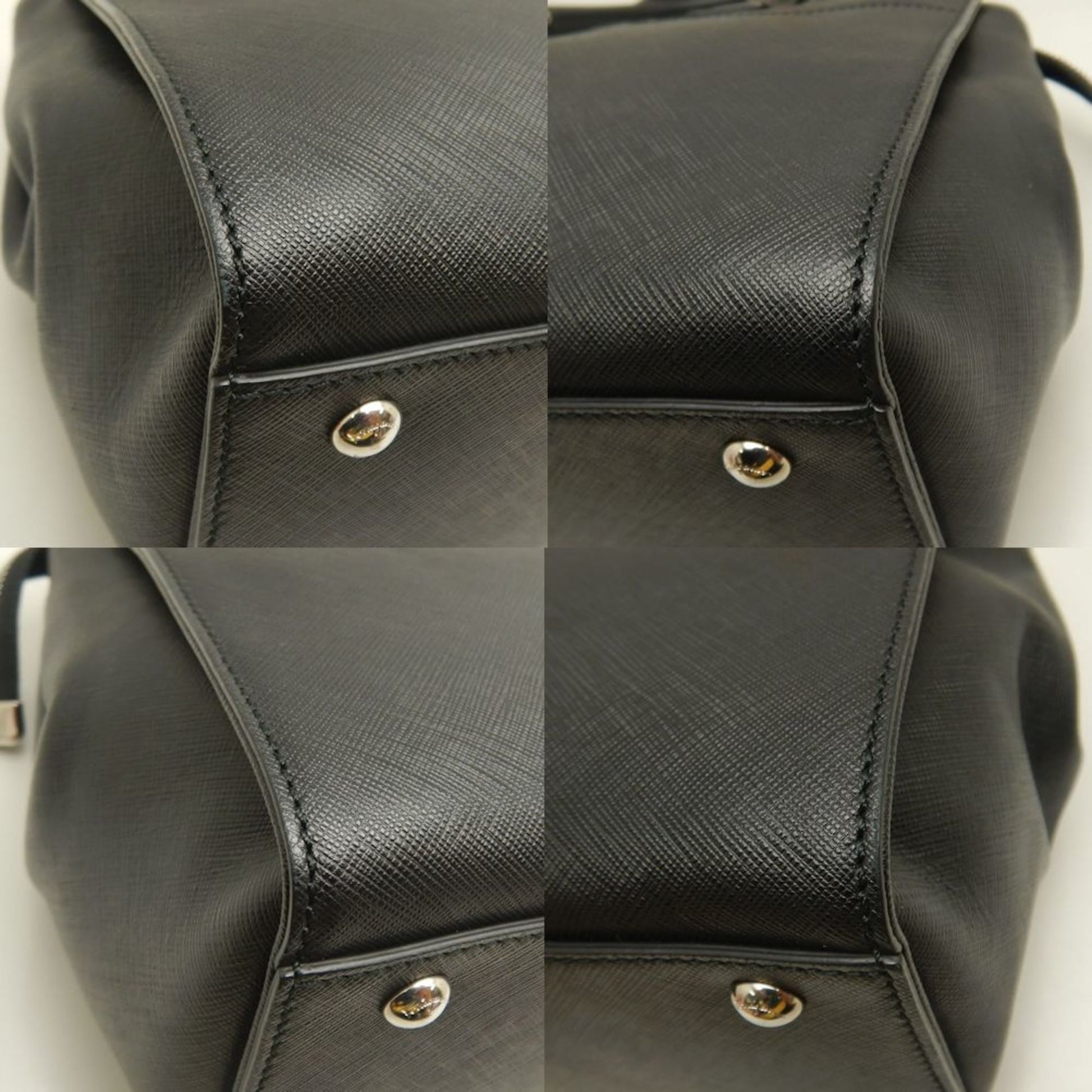 Salvatore Ferragamo Briana, Black, Leather, handbag