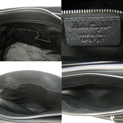 Salvatore Ferragamo Briana, Black, Leather, handbag