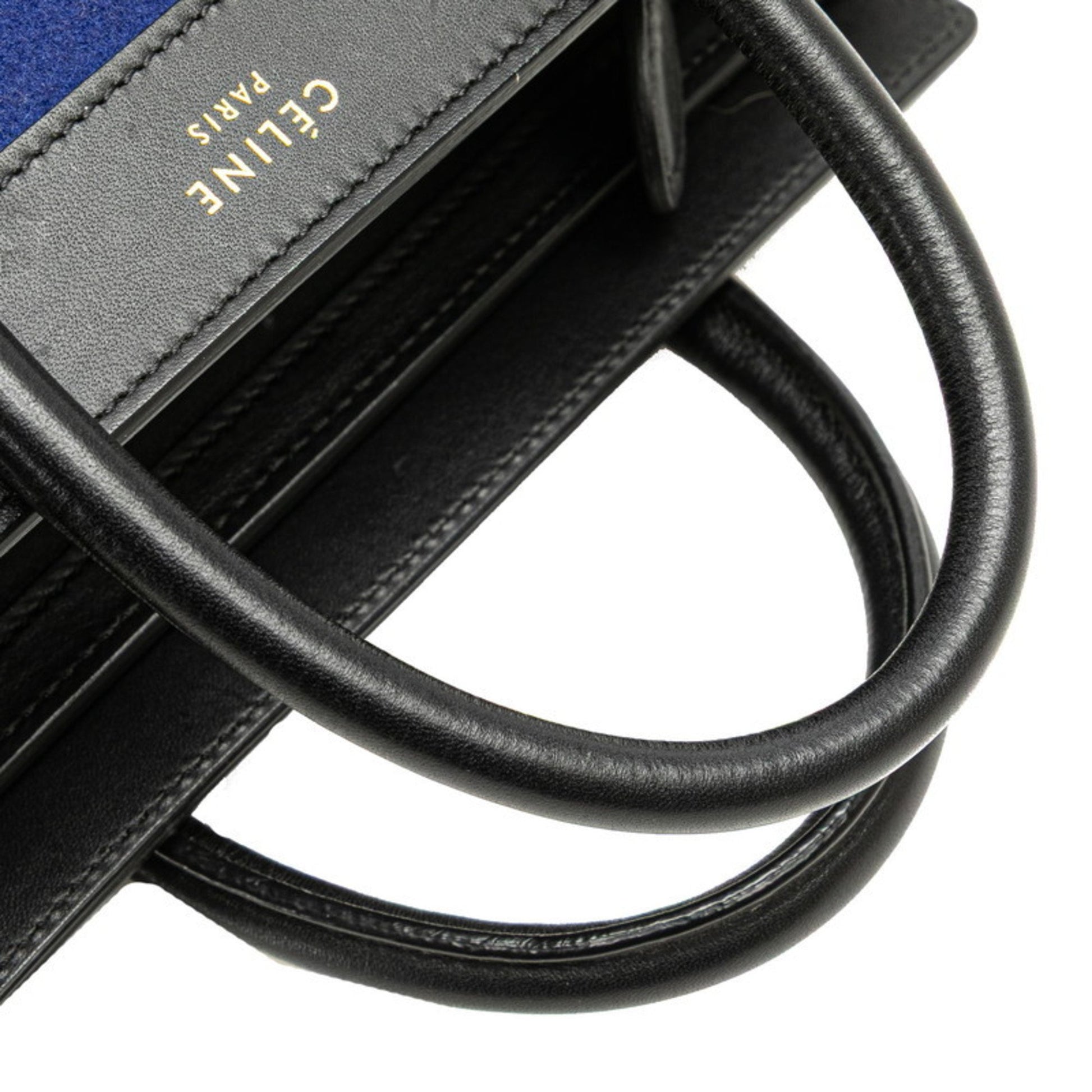 Céline Luggage, Multicolour, Leather, handbag