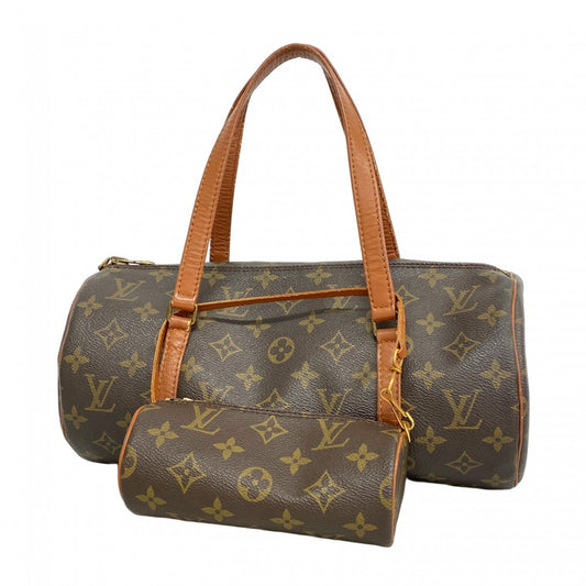 Louis Vuitton Papillon 30, Brown, Canvas, handbag
