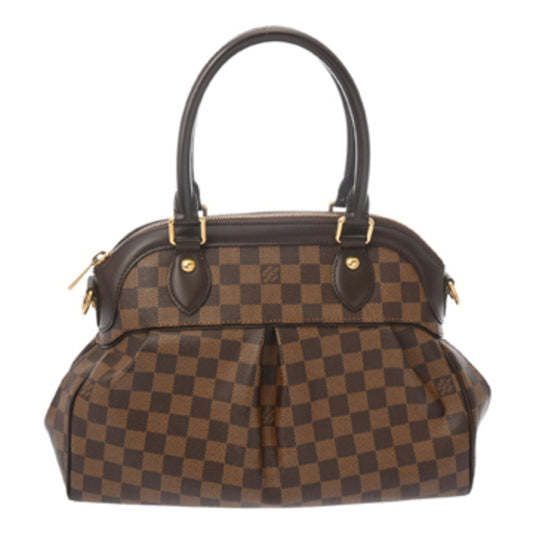 Louis Vuitton Trevi, Brown, Canvas, handbag