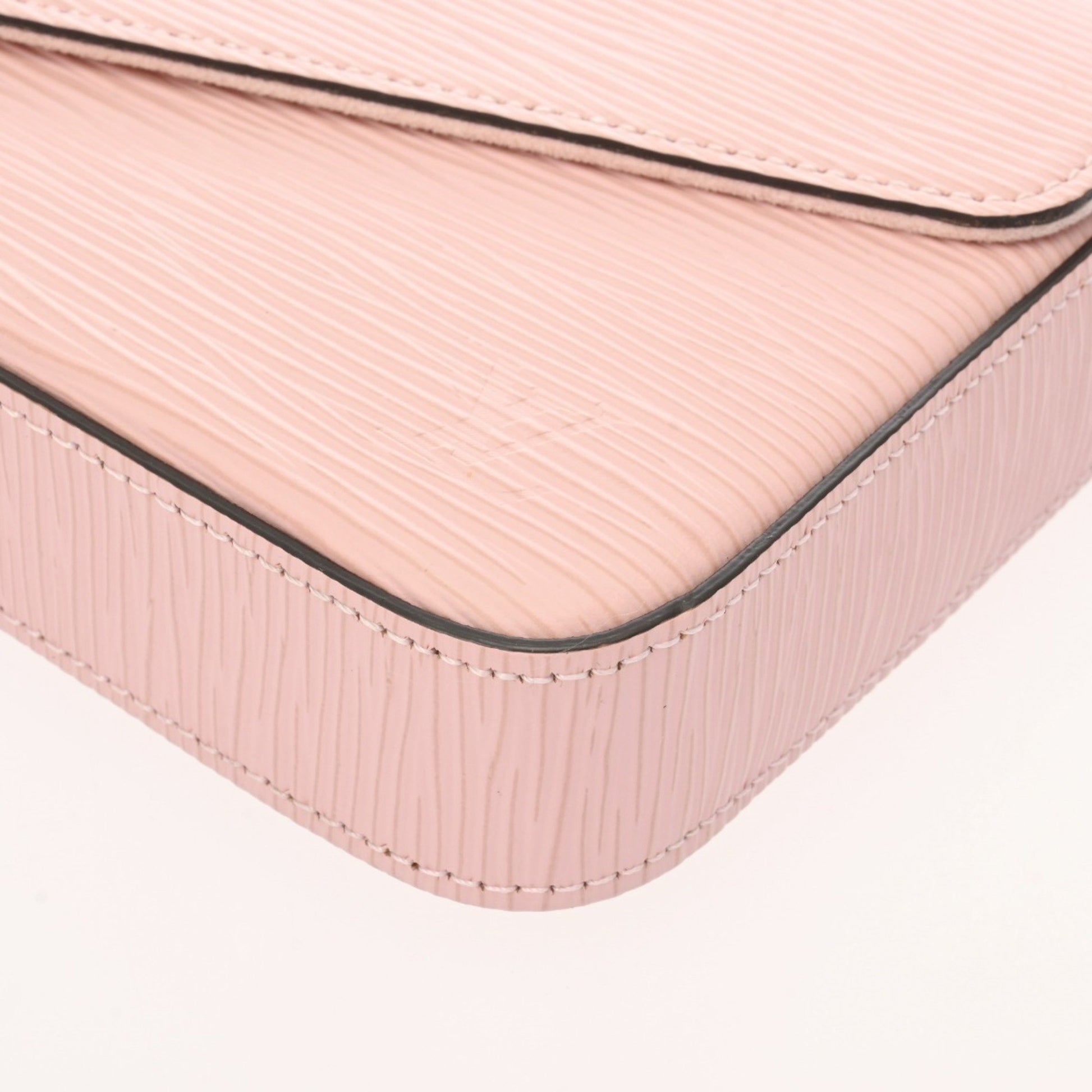 Louis Vuitton Felicie, Pink, Leather, shoulder