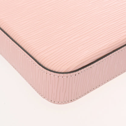 Louis Vuitton Felicie, Pink, Leather, shoulder