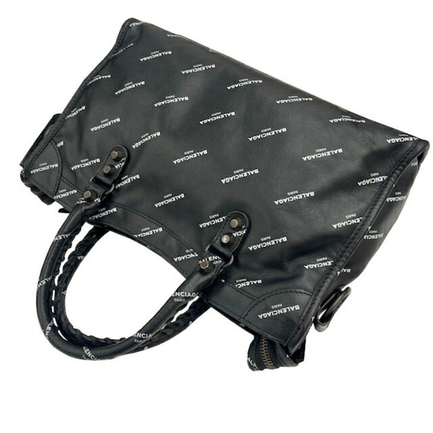 Balenciaga City, Black, Leather, handbag