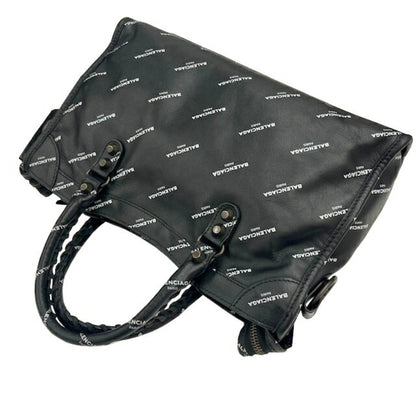 Balenciaga City, Black, Leather, handbag