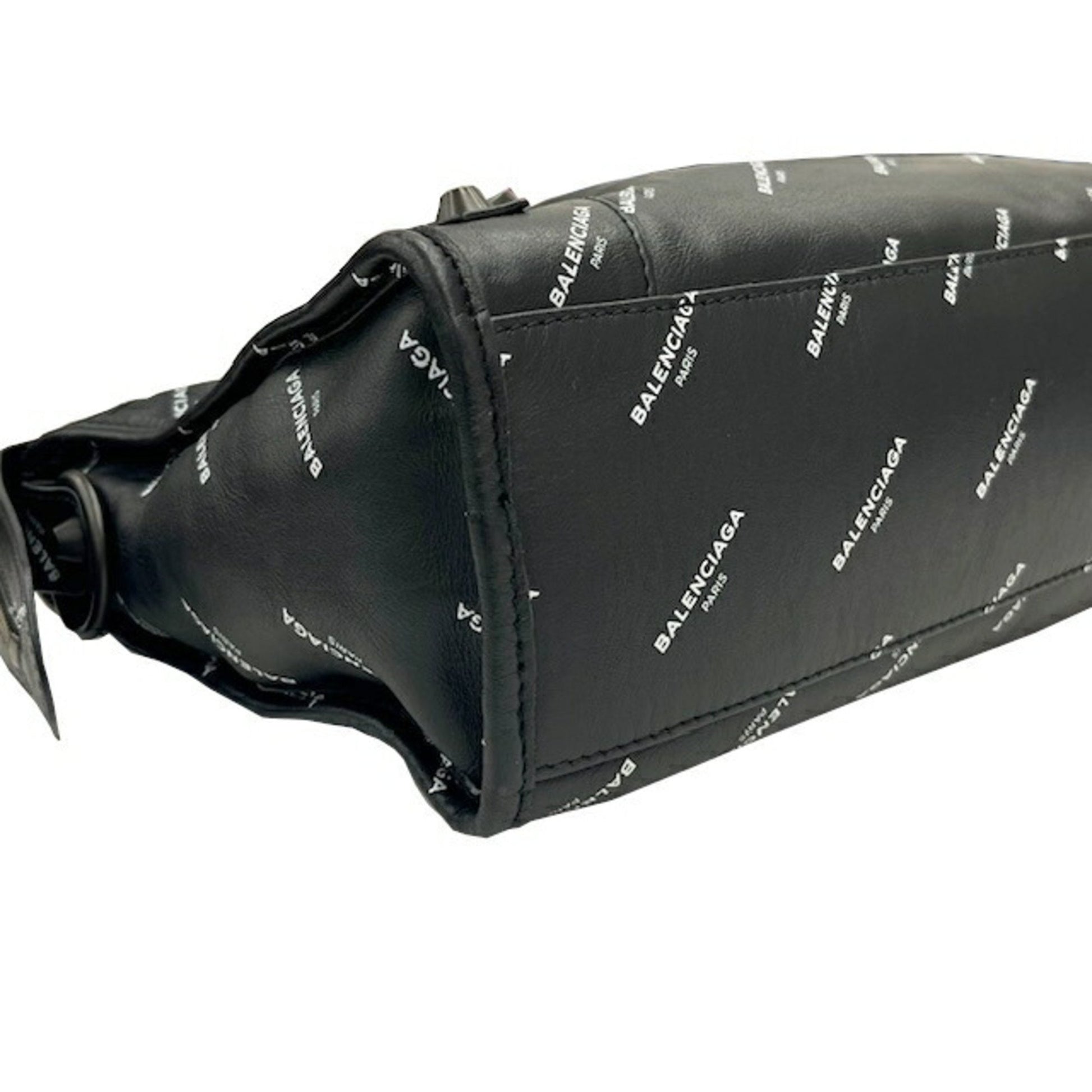 Balenciaga City, Black, Leather, handbag