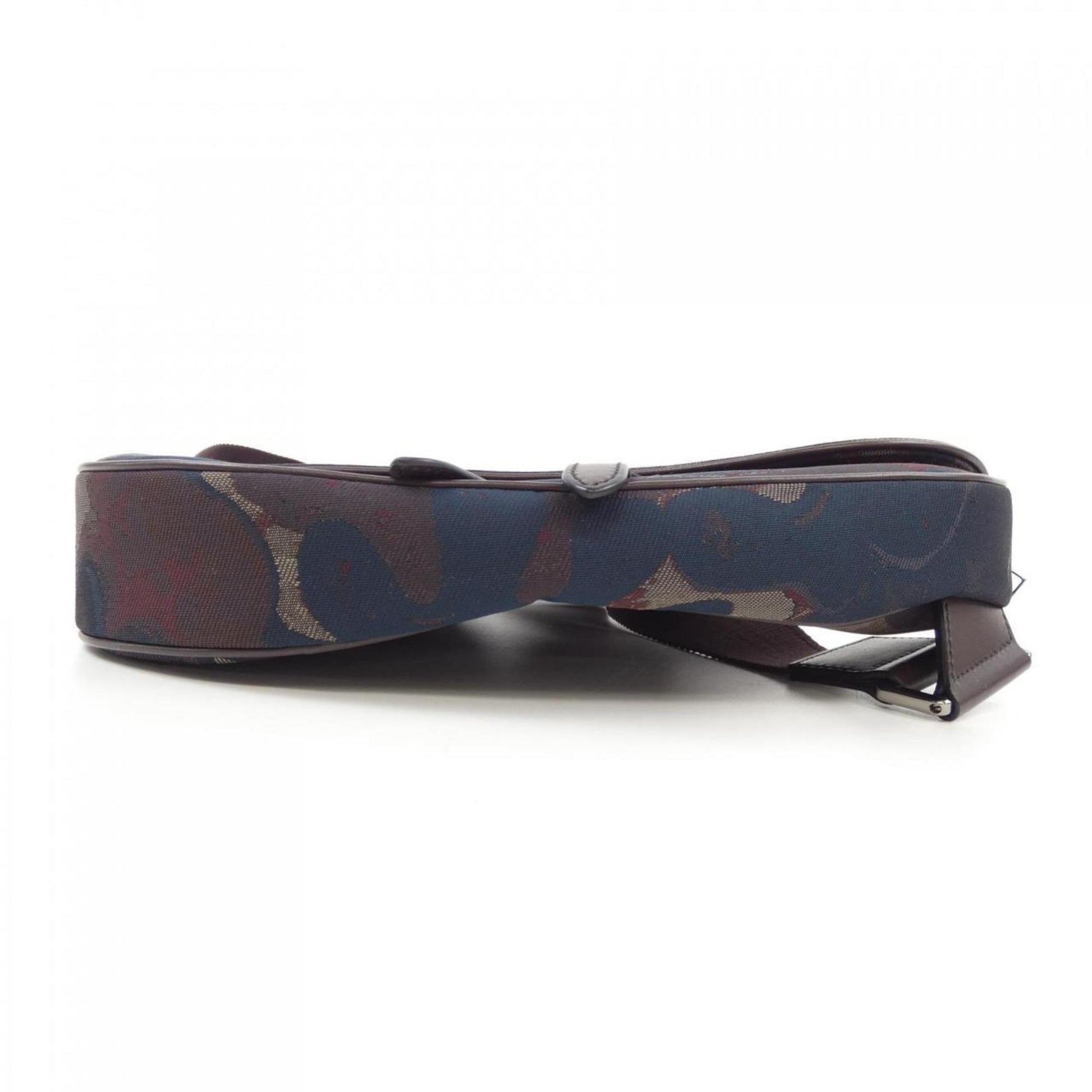 Dior Saddle, Brown, "CANVAS, LEATHER", clutch