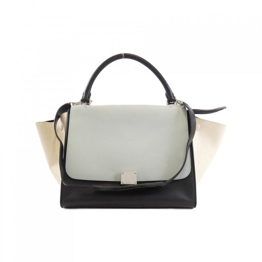 Céline Trapèze, Multicolour, Leather, handbag