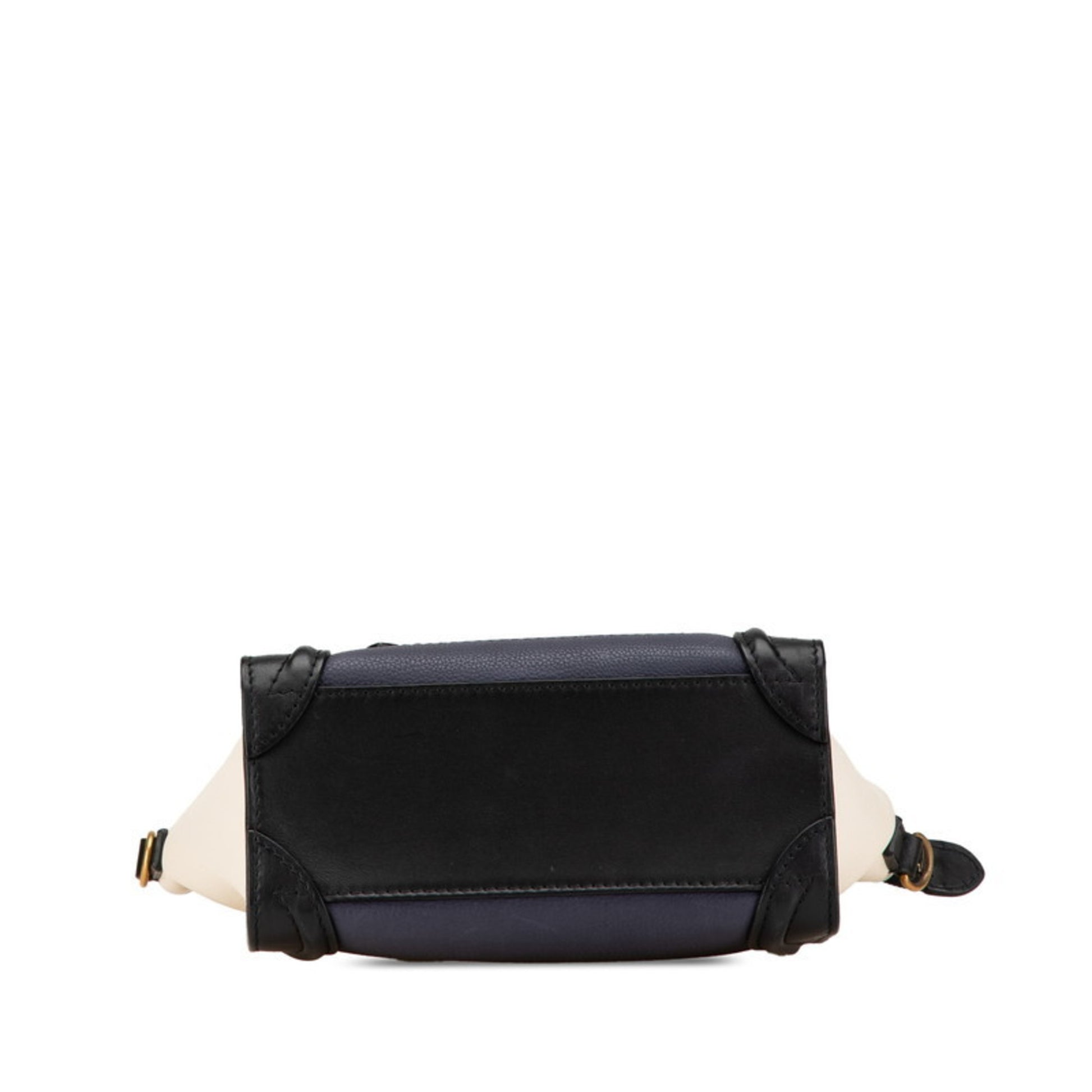 Céline Luggage, Multicolour, Leather, handbag