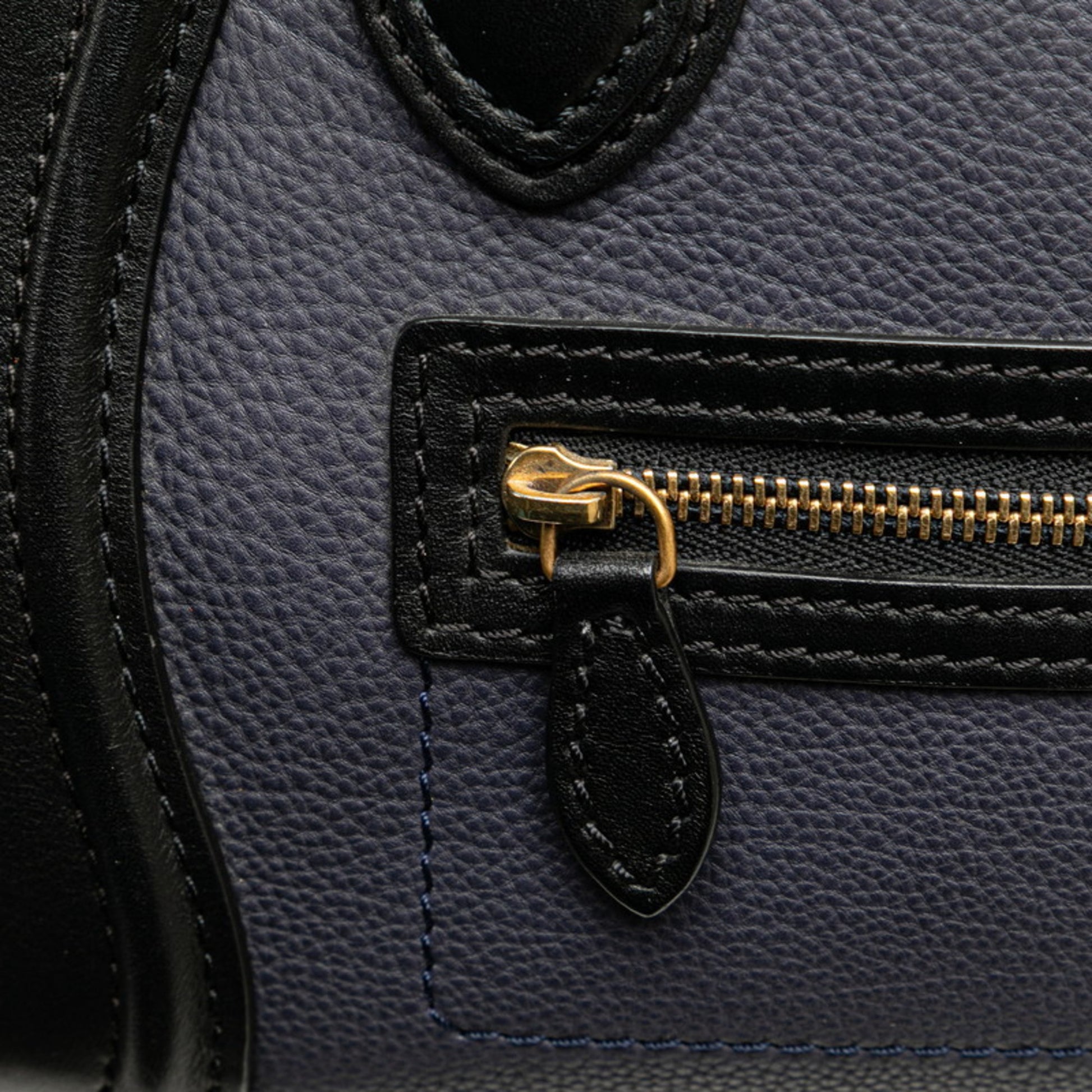 Céline Luggage, Multicolour, Leather, handbag