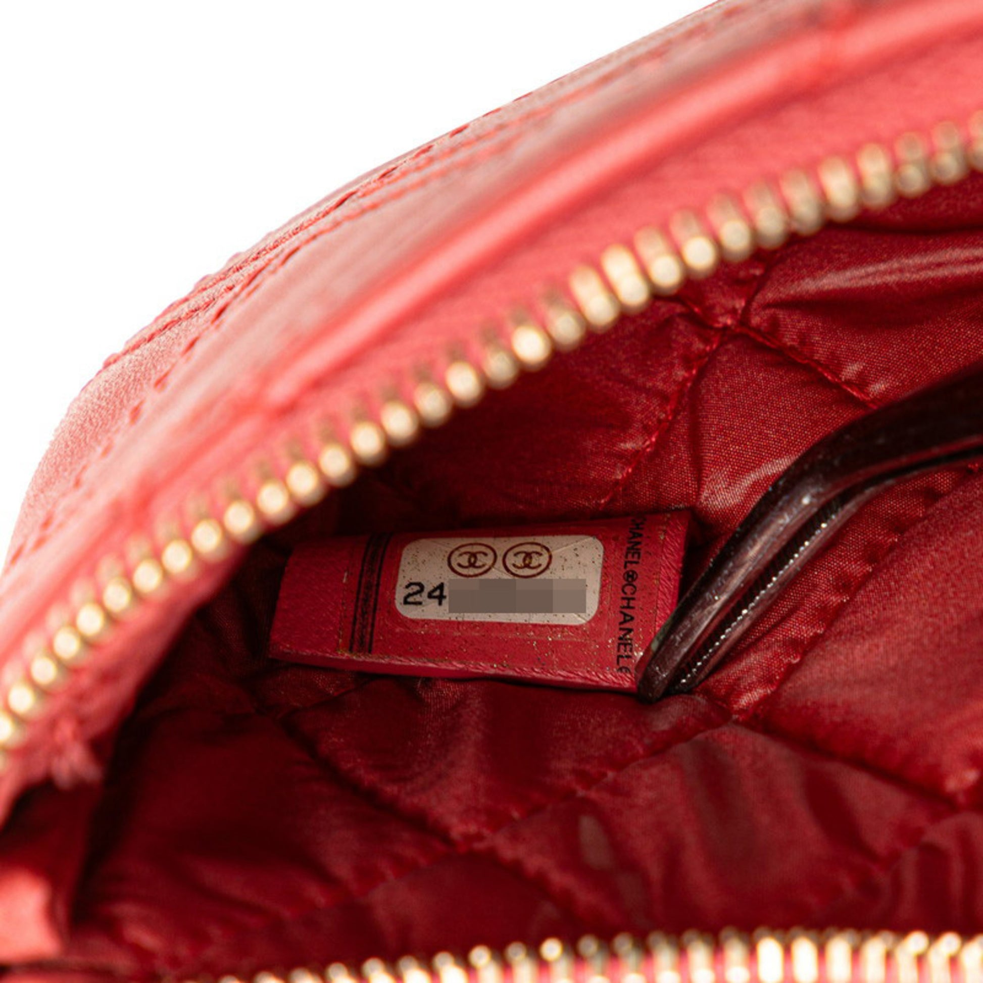 Chanel Coco Mark, Pink, Leather, wallet