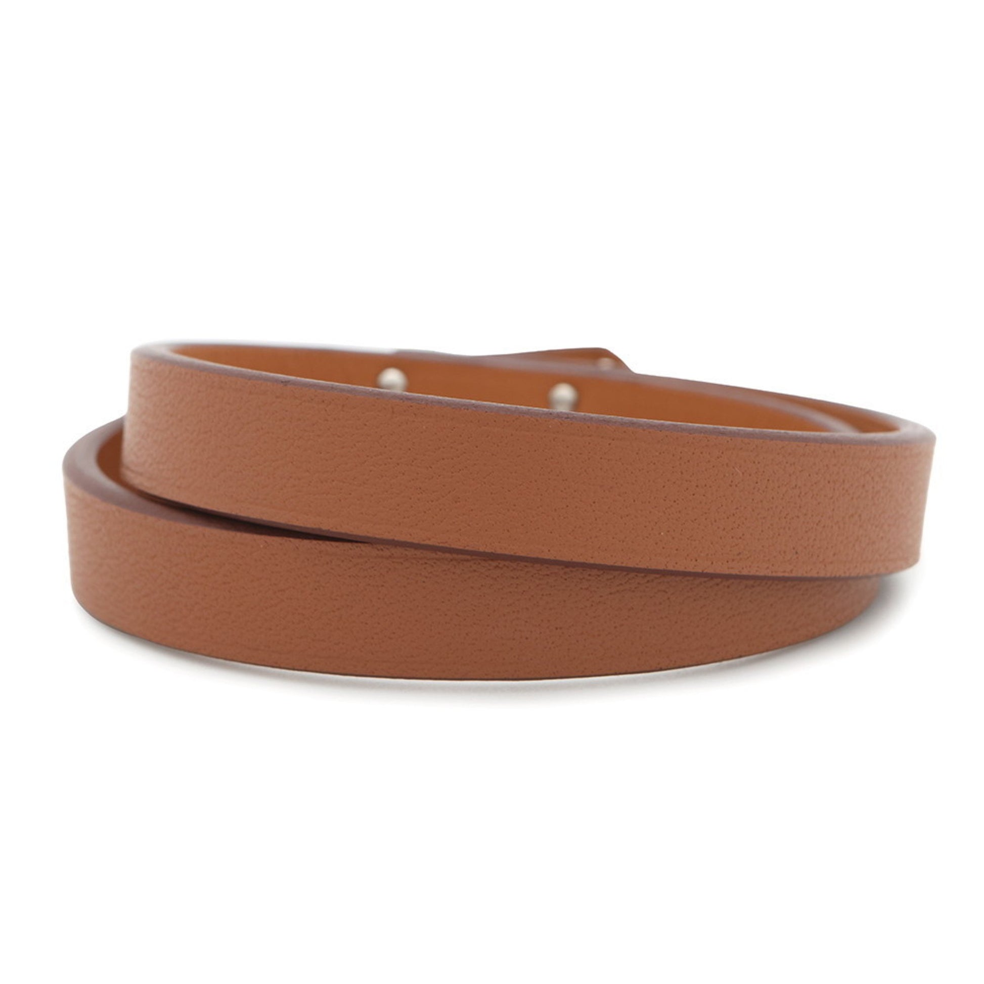 Hermès Kelly double tour, Brown, Leather, bracelet