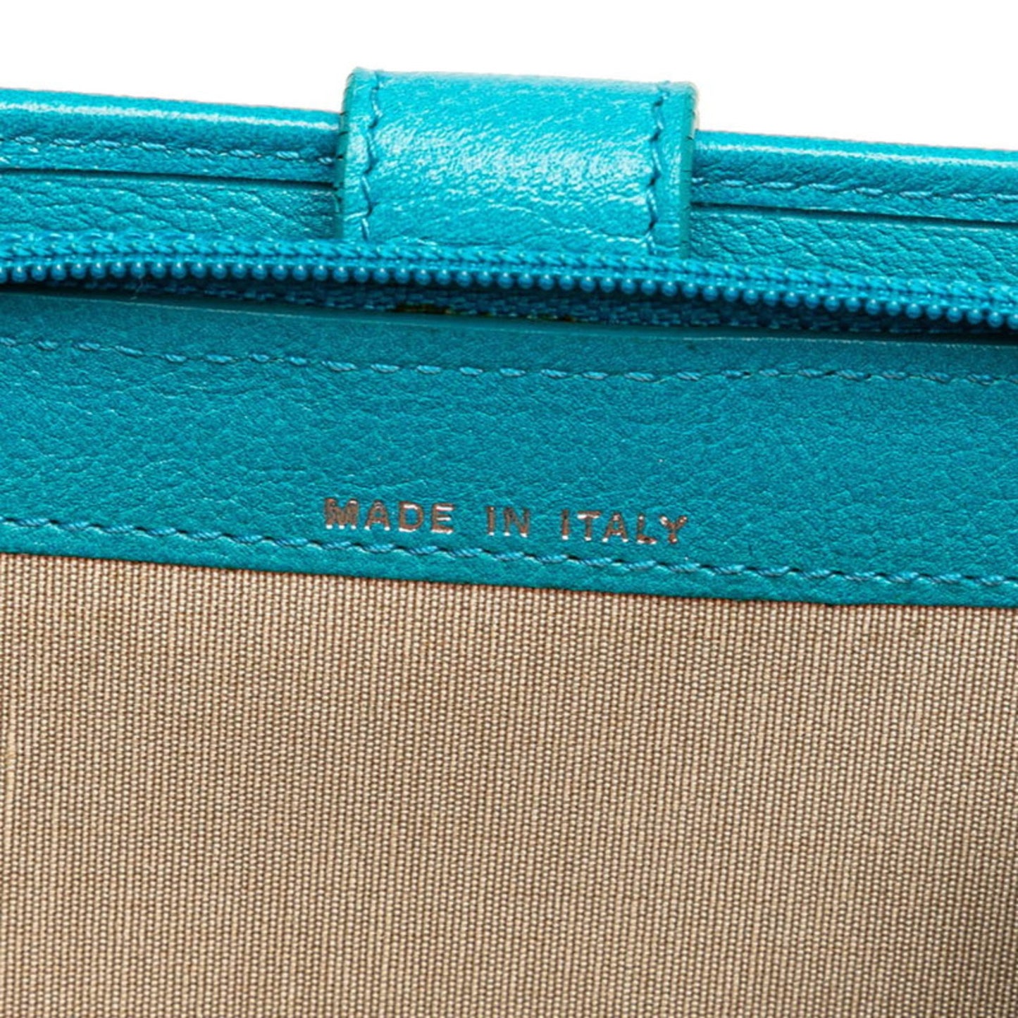 Chanel Camellia, Blue, Leather, wallet