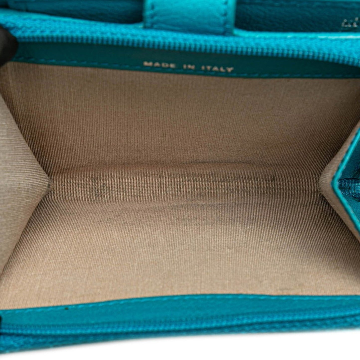Chanel Camellia, Blue, Leather, wallet