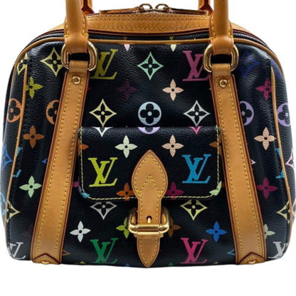 Louis Vuitton Priscilla, Multicolour, "CANVAS, LEATHER", travel