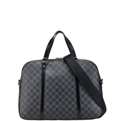Louis Vuitton Jorn, Black, "CANVAS, LEATHER", travel